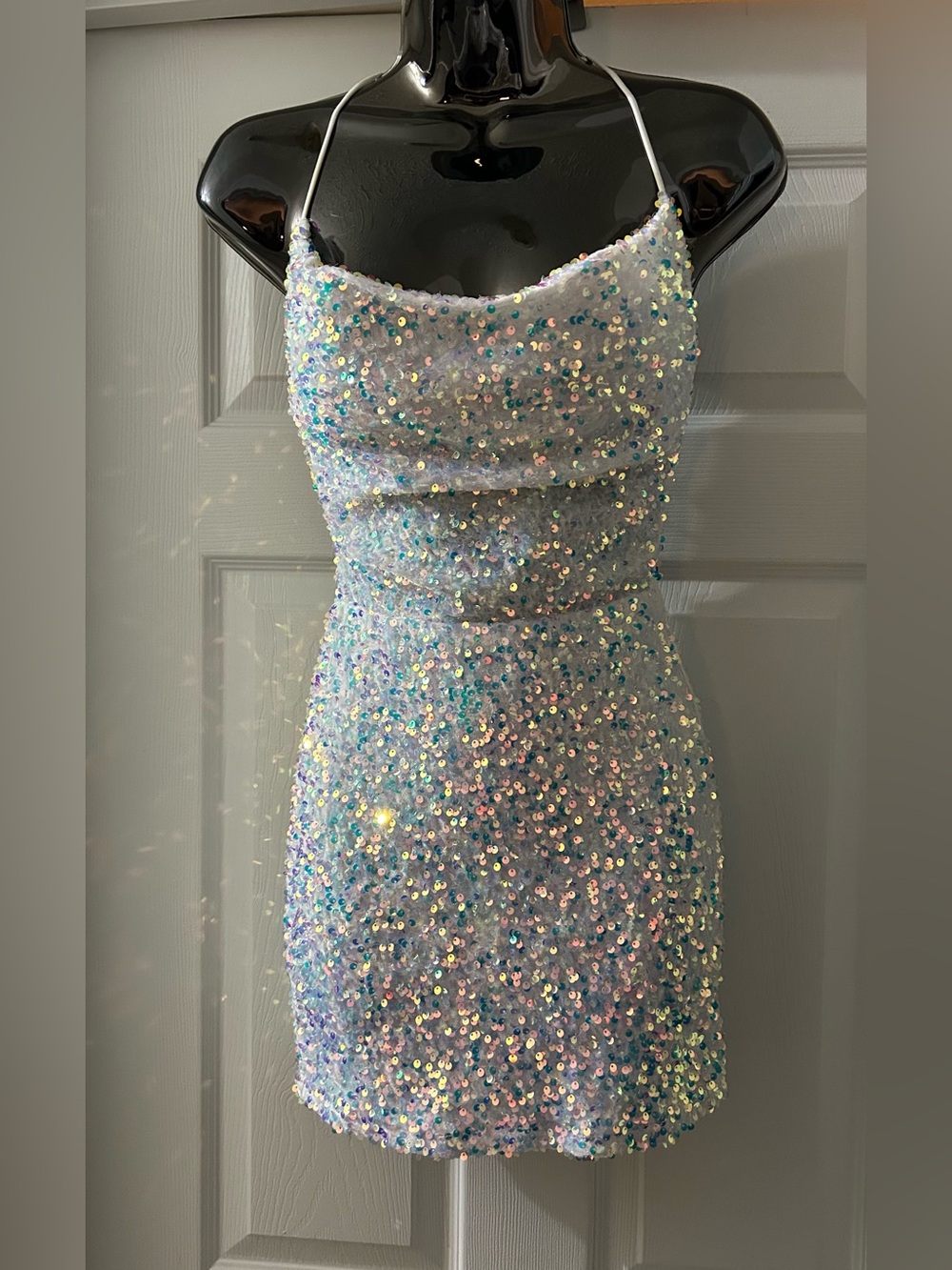 LUCY IN THE SKY Sequined Dress